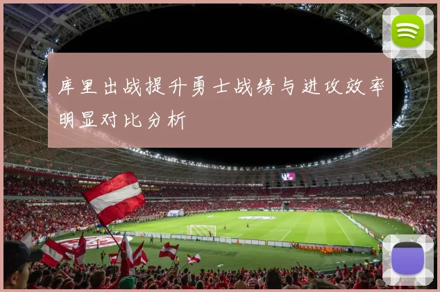 库里出战提升勇士战绩与进攻效率明显对比分析